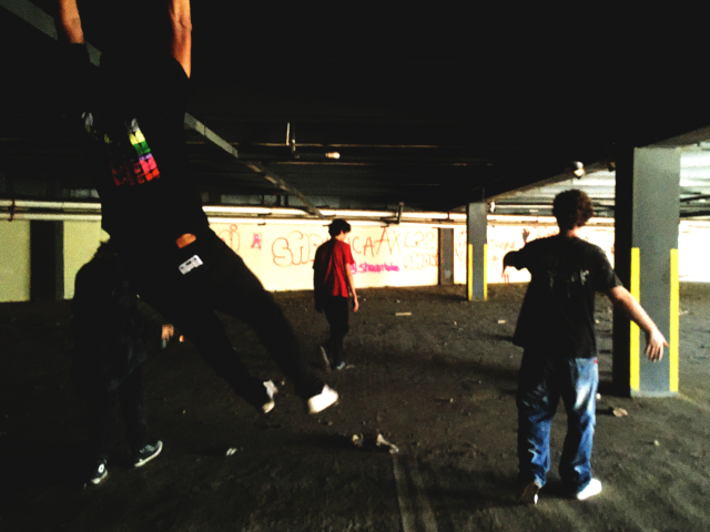 the revoir in an abandoned parking garage 1